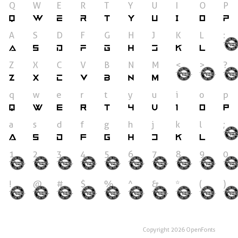 Character Map of Neutrons Demo Regular