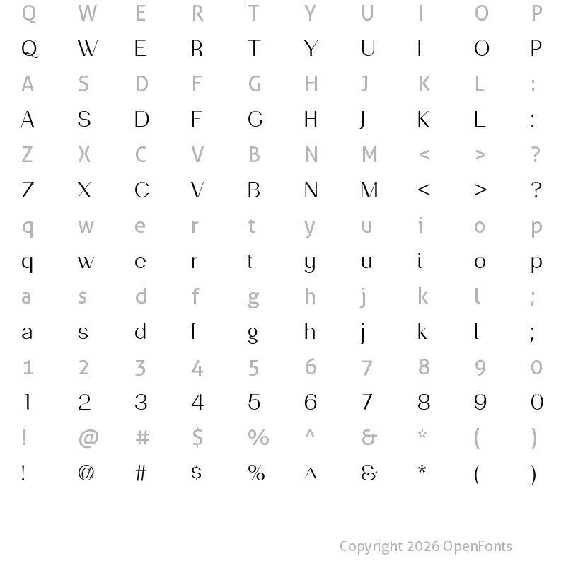 Character Map of PassionSansPDae Book