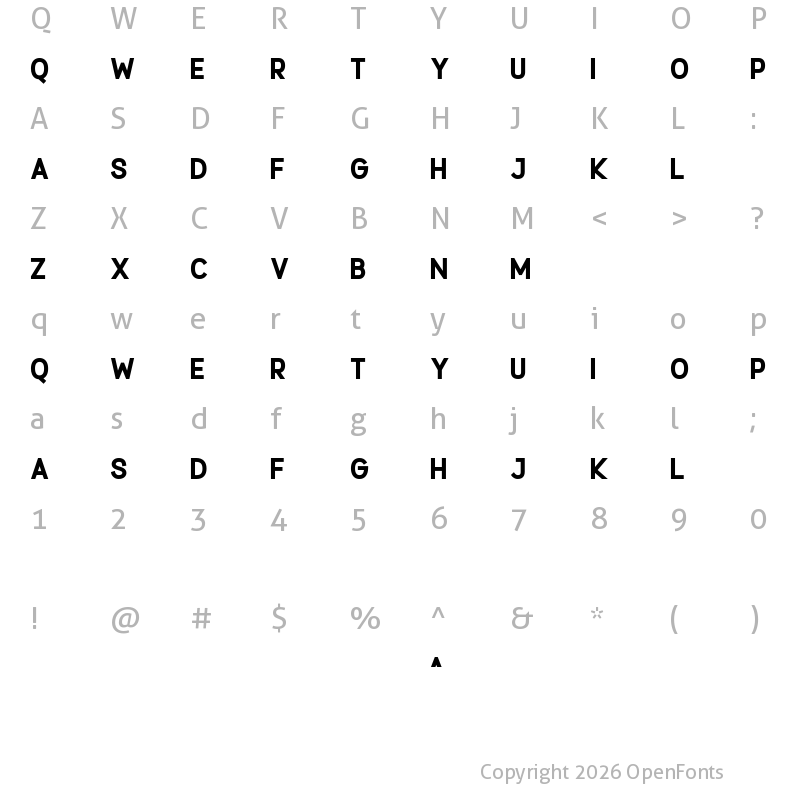 Character Map of Persephone Black