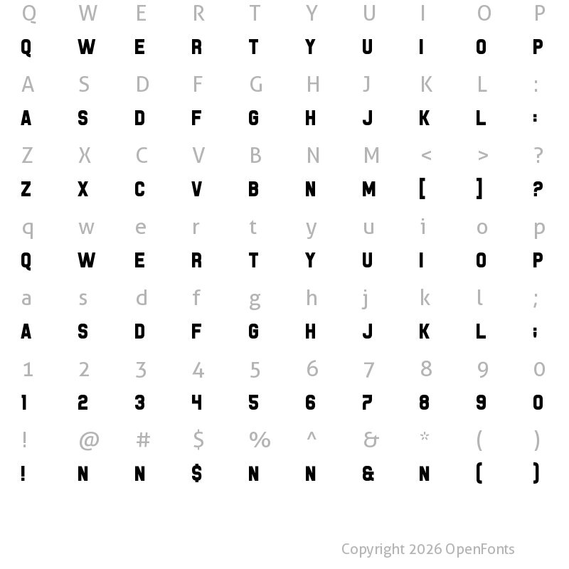 Character Map of Piston Pressure Regular