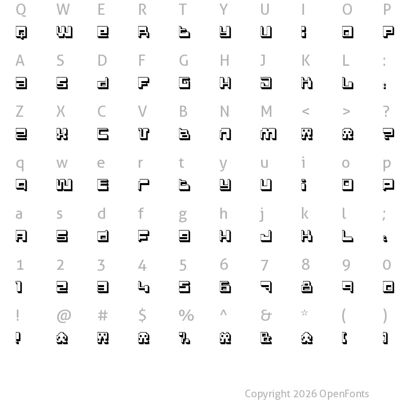 Character Map of Polygon Power Regular