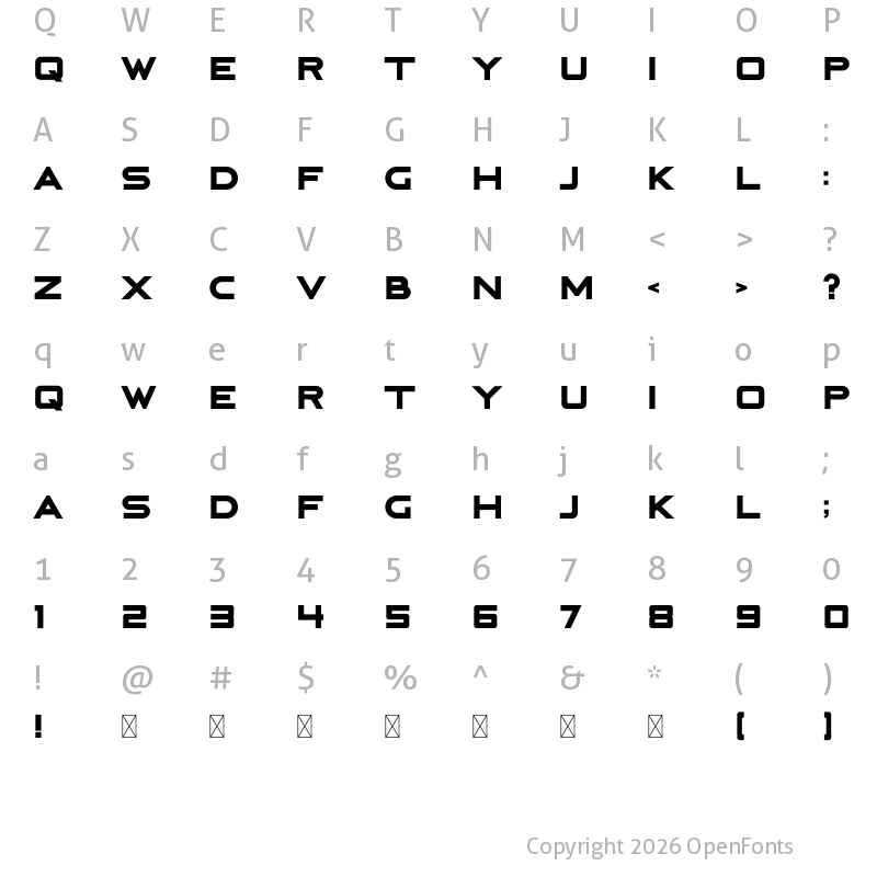 Character Map of R-Spectr Regular