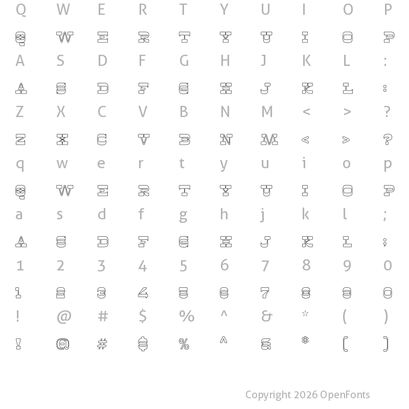 Character Map of Rise Hollow