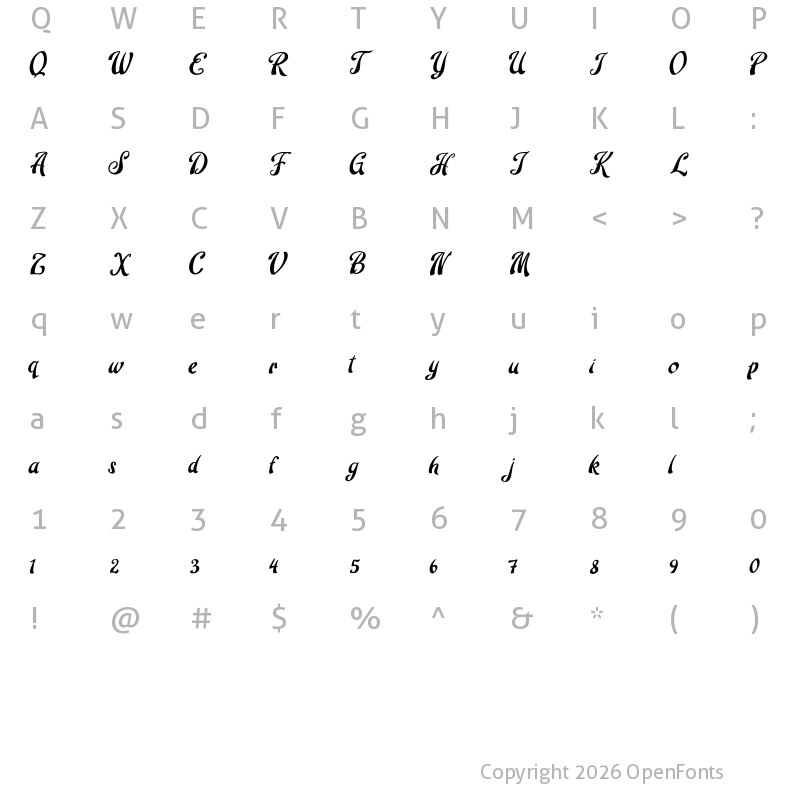 Character Map of Robert Barack Robert Barack