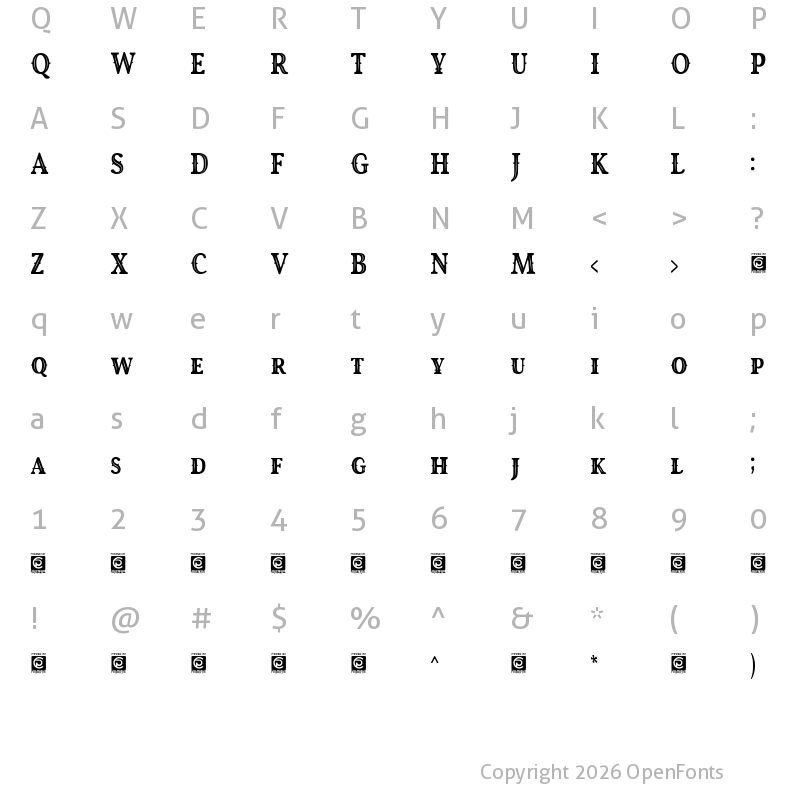 Character Map of Royal King Free