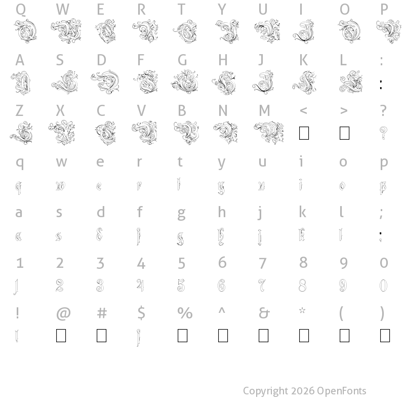 Character Map of Ruritania-Outline Normal
