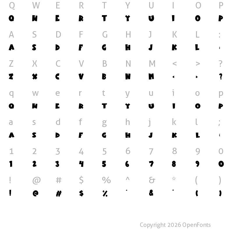 Character Map of Santa On Duty Regular
