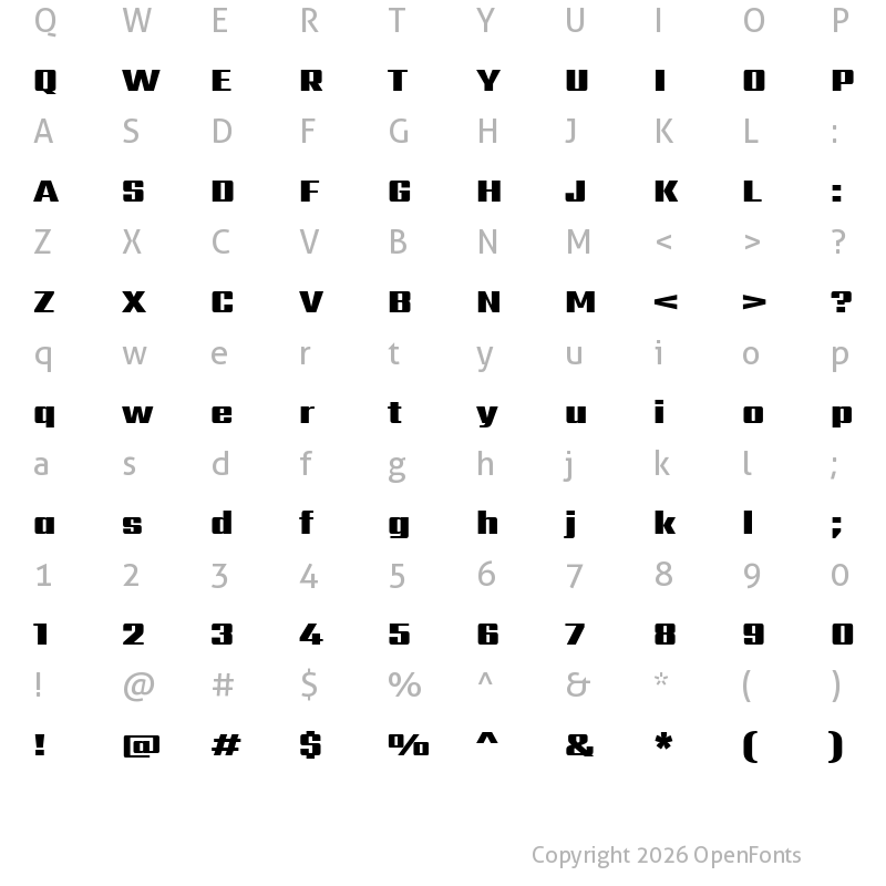 Character Map of Sarpanch Black