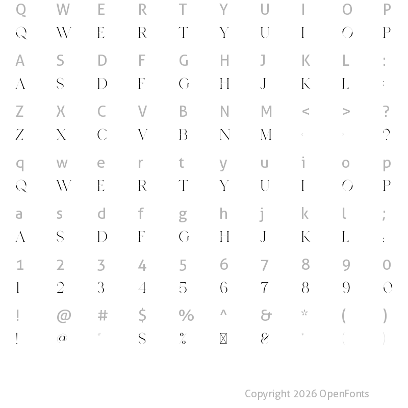Character Map of Season Regular