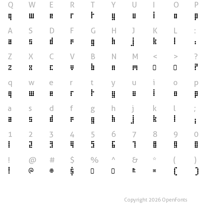 Character Map of Skeletor Stance Regular