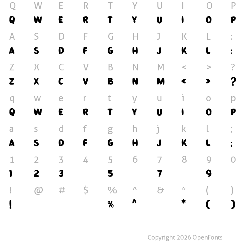 Character Map of Soap Opera Regular