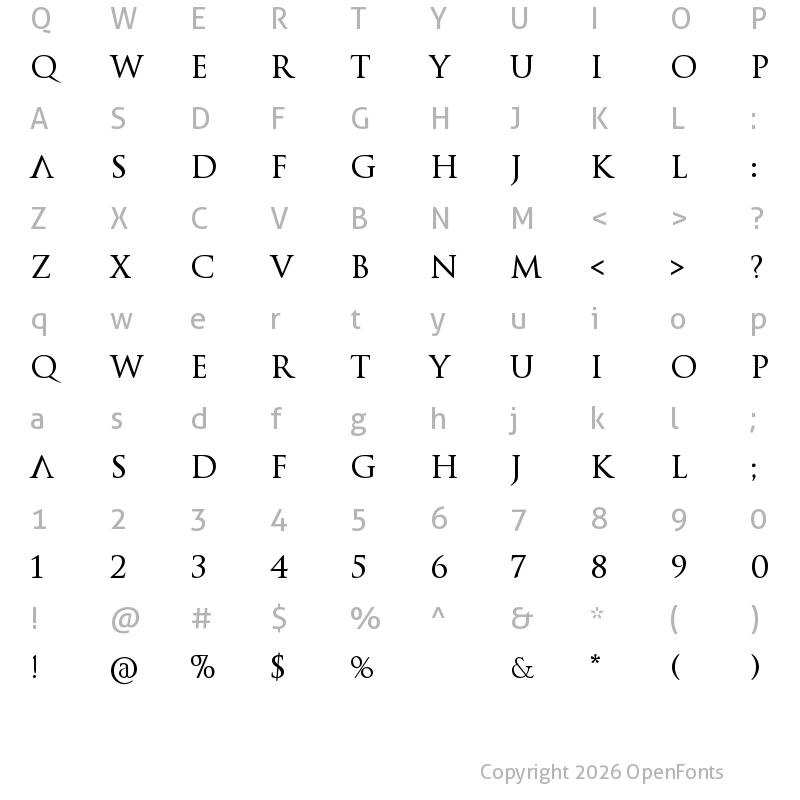 Character Map of Space and Astronomy Regular