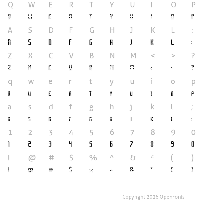 Character Map of SPACE PEZ College