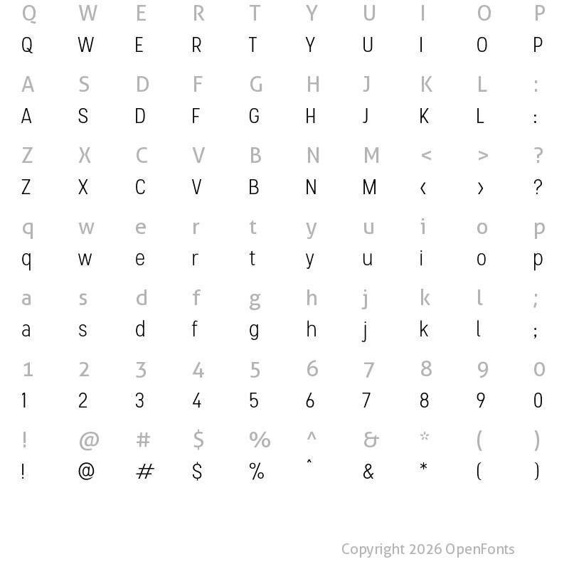 Character Map of Stellar Light