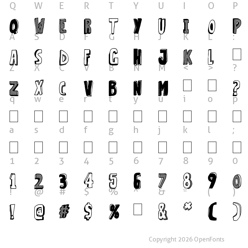 Character Map of Strange Magic Regular
