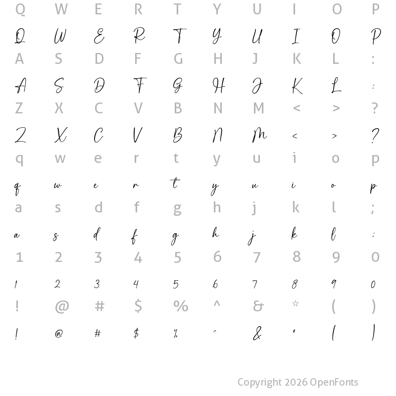 Character Map of Strong Girl Regular