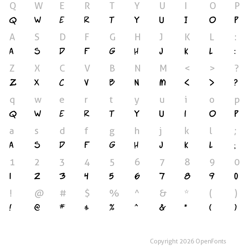 Character Map of Super Webcomic Bros. Regular