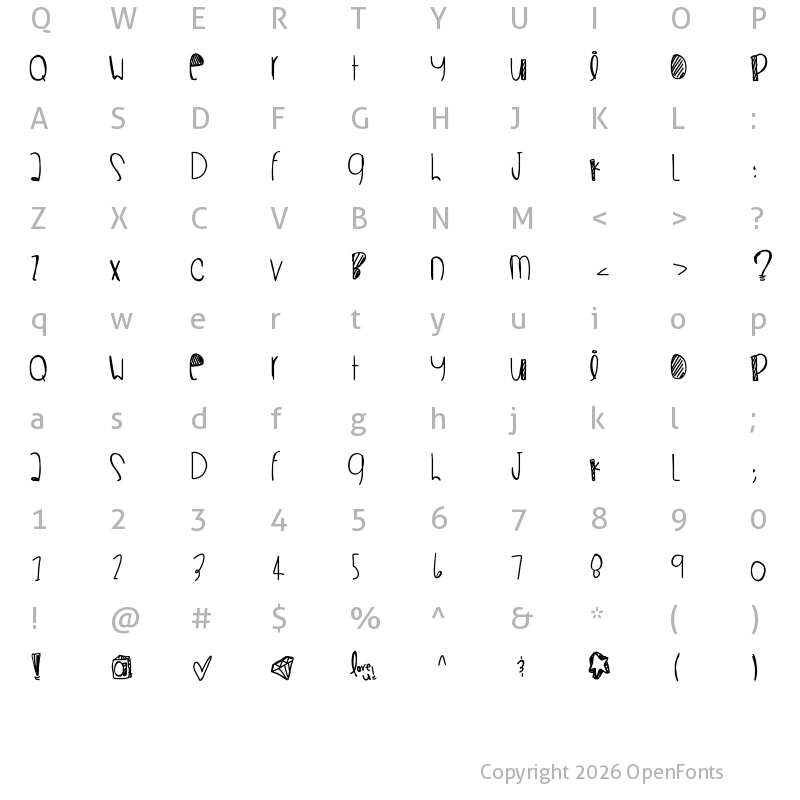 Character Map of Superwoman Medium