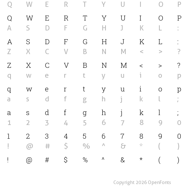 Character Map of Suwannaphum Light