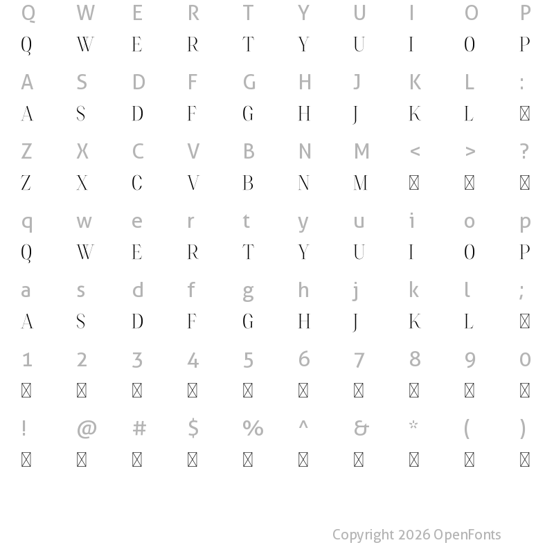 Character Map of Type Monster Free Demo