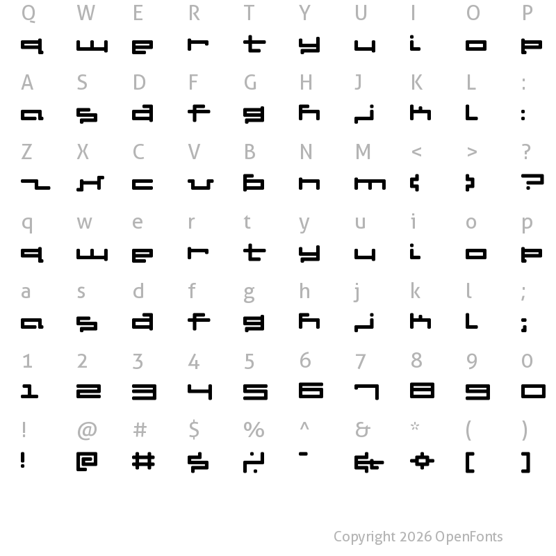 Character Map of V5 Cuadra2 Round