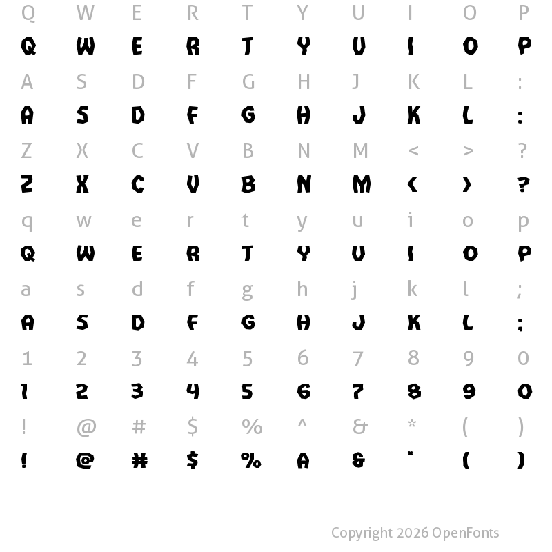 Character Map of Vampire Bride Expanded Expanded