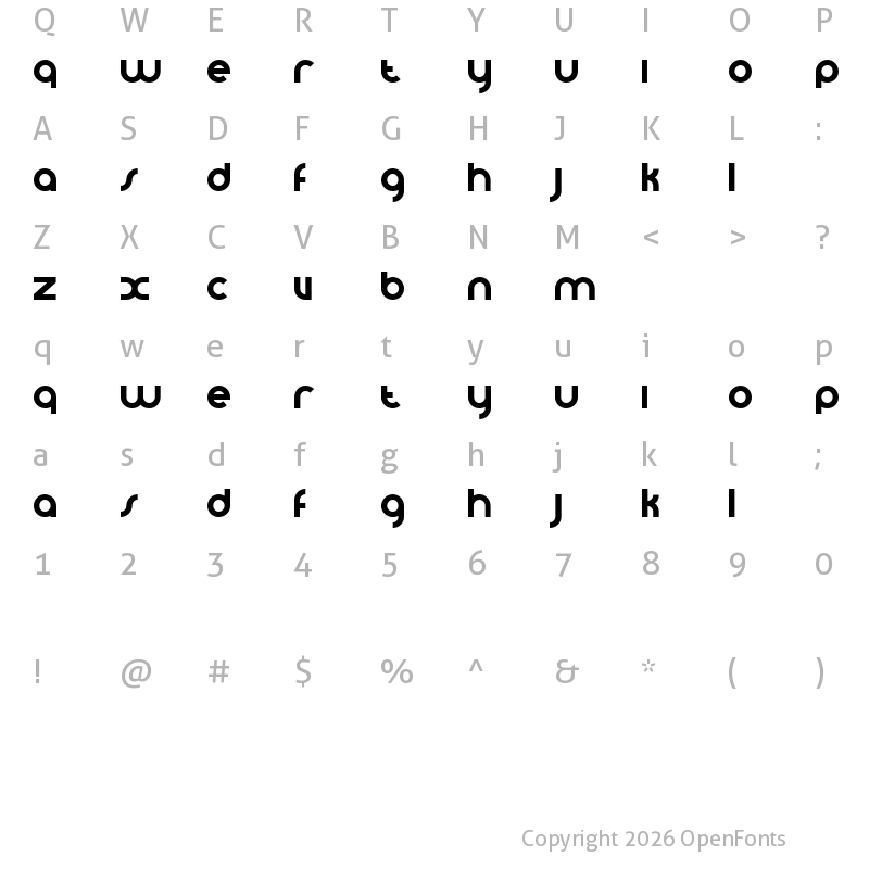 Character Map of VomZom VomZom