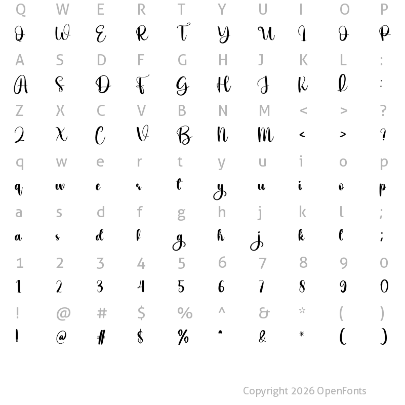 Character Map of Wedding Night Regular