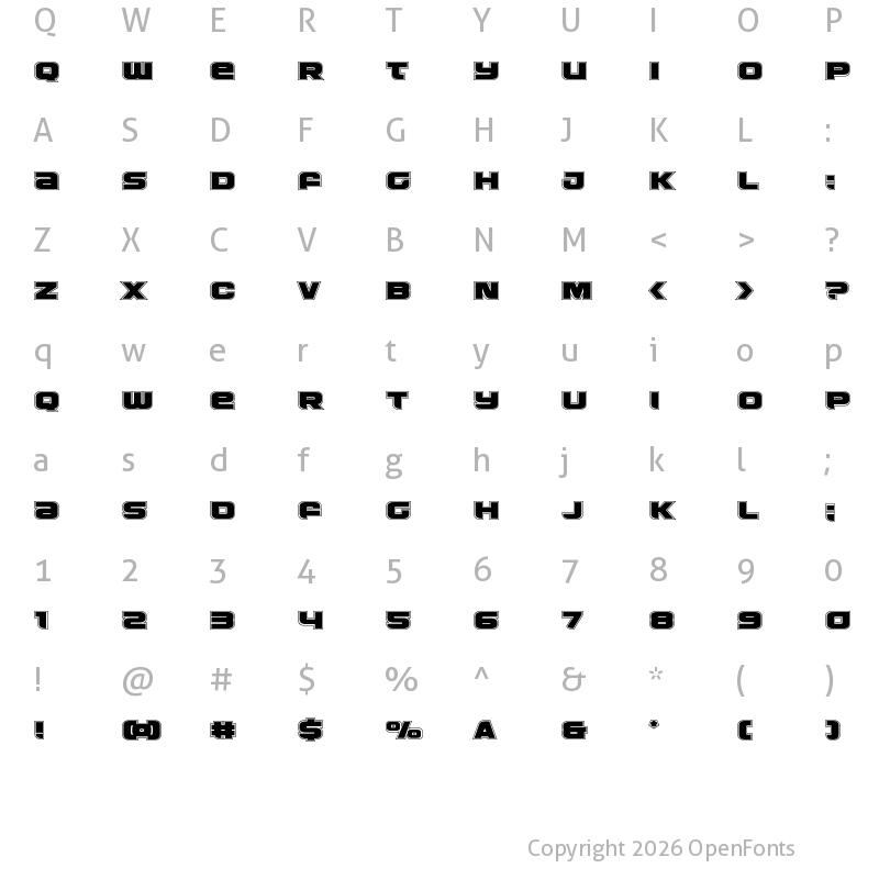 Character Map of Whiskey Girls Academy Regular